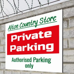 Private Parking Signs