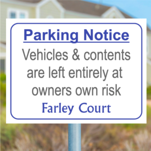 Disclaimer Signs