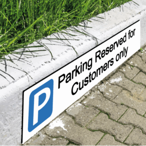 Curb Parking Signs