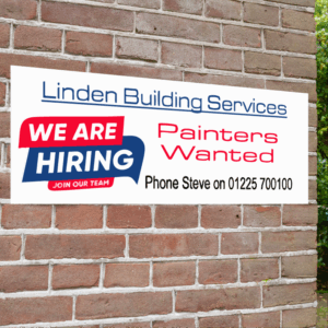 Recruitment Signage - XXWide